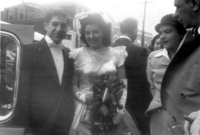 Ma & Dad at a wedding